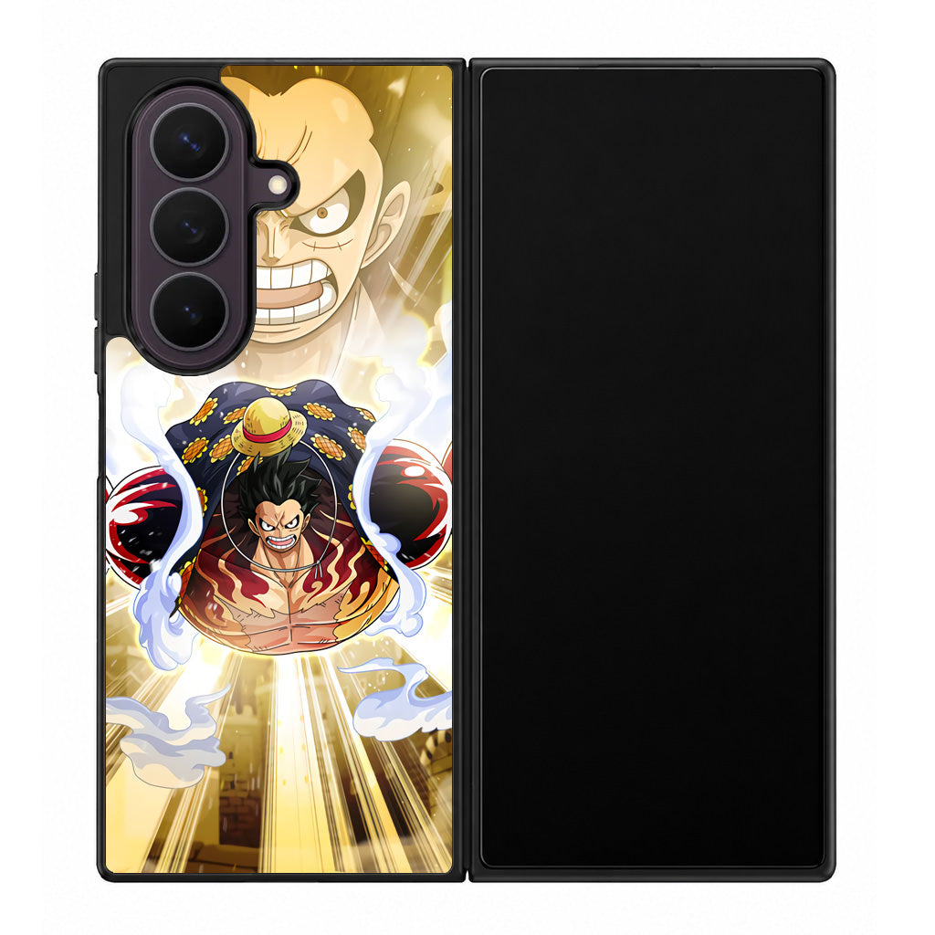 Luffy Flying Bounce Man Samsung Galaxy Z Fold 8 Ultra Case