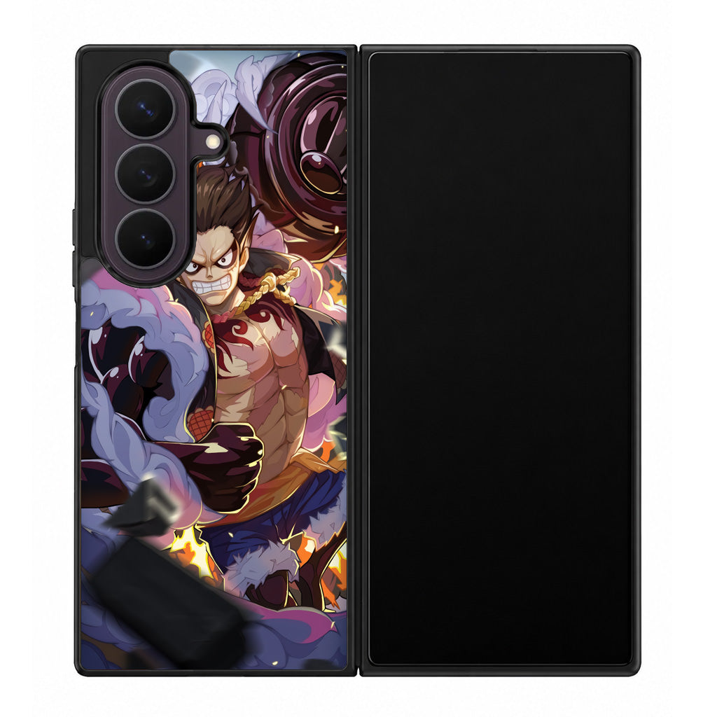 Luffy Gear 4 Kong Gun Samsung Galaxy Z Fold 8 Ultra Case