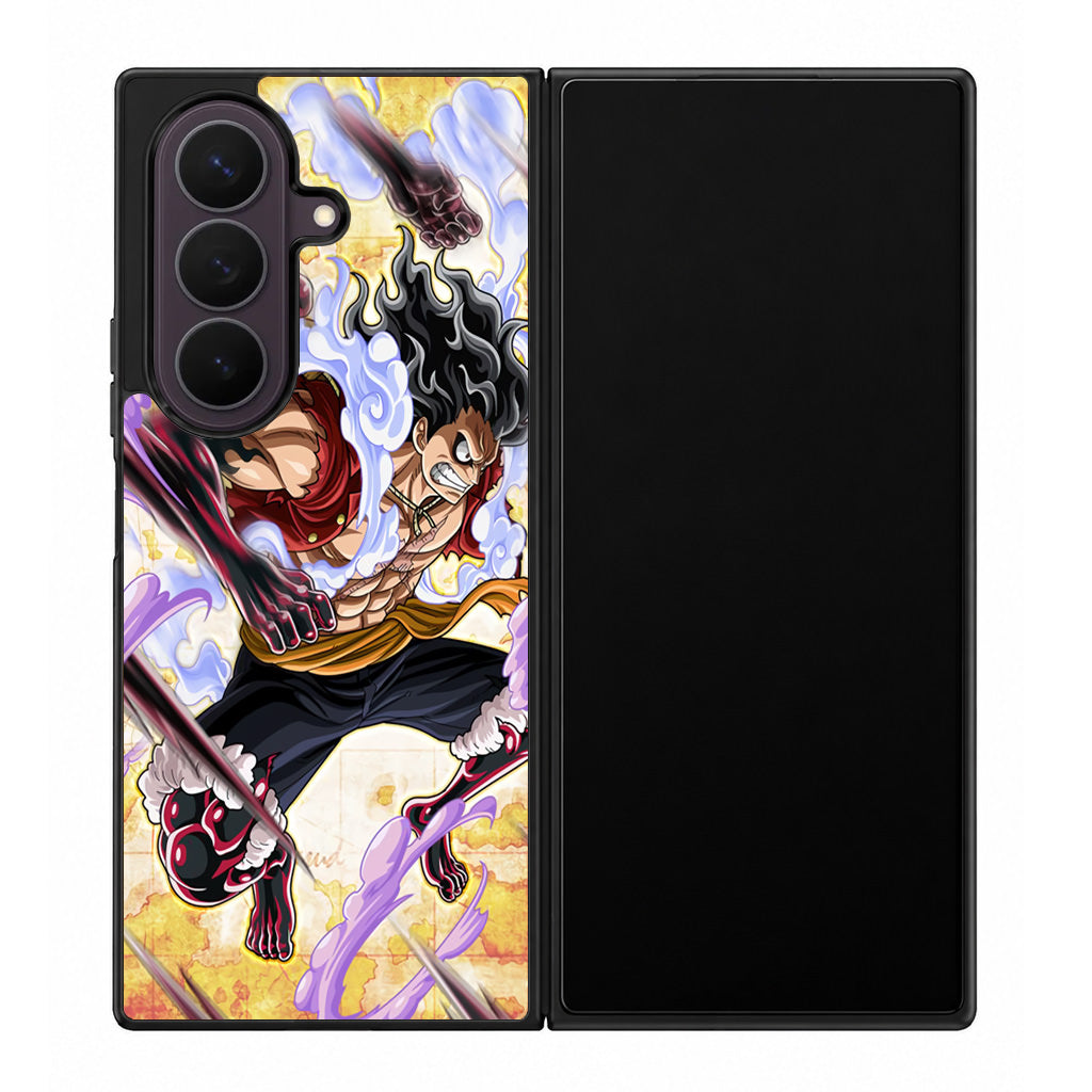 Luffy Gomu Gomu No Black Mamba Samsung Galaxy Z Fold 8 Ultra Case