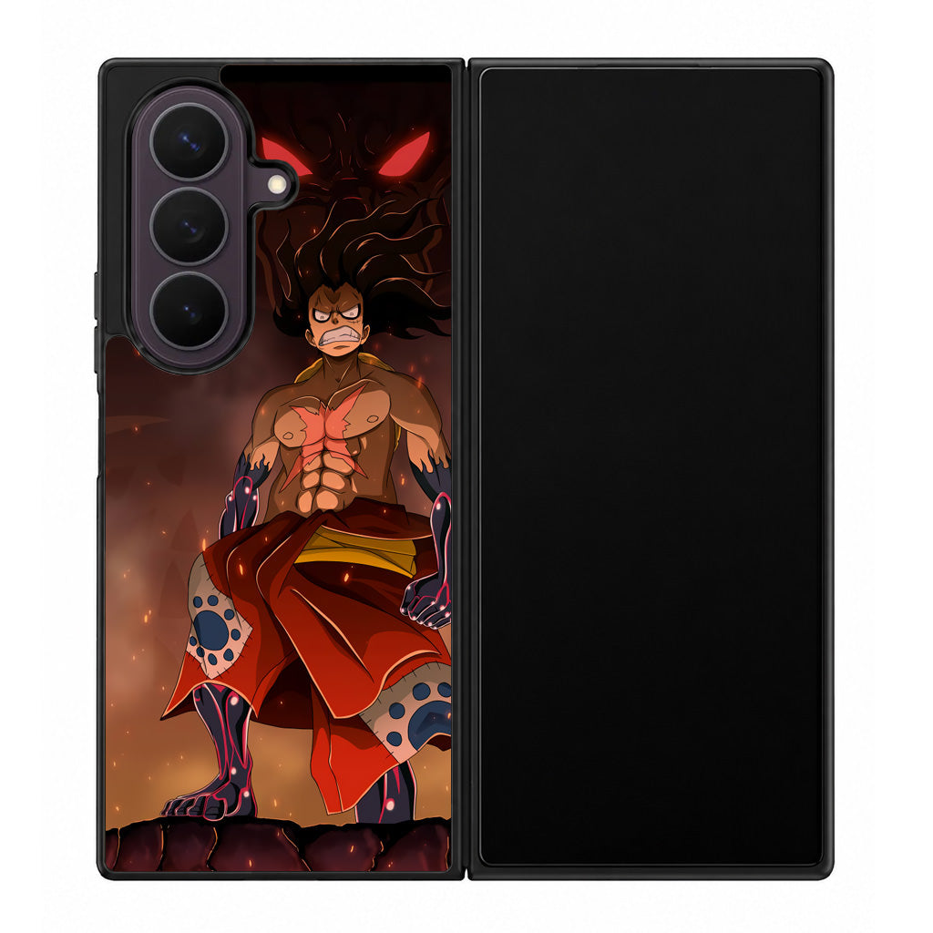 Luffy Snake Man Form Samsung Galaxy Z Fold 8 Ultra Case