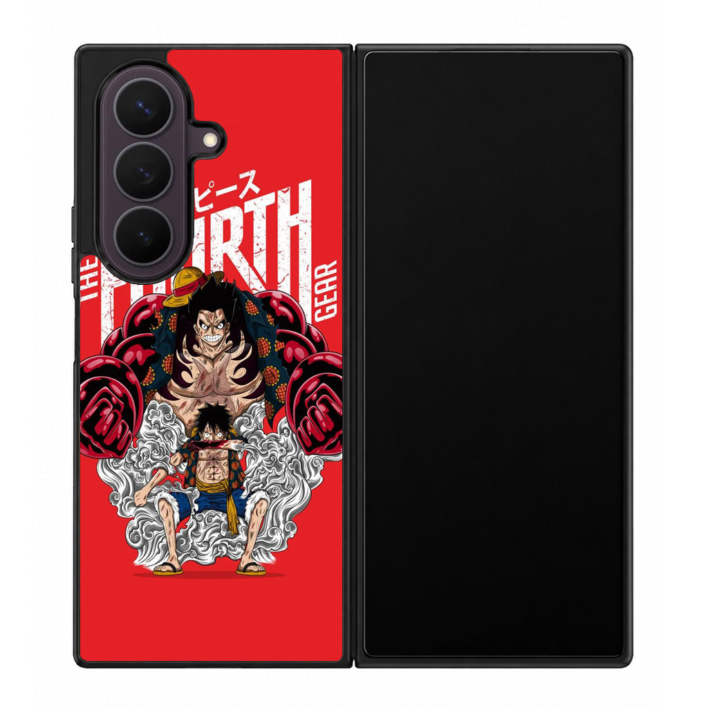 Luffy The Fourth Gear Red Samsung Galaxy Z Fold 8 Ultra Case