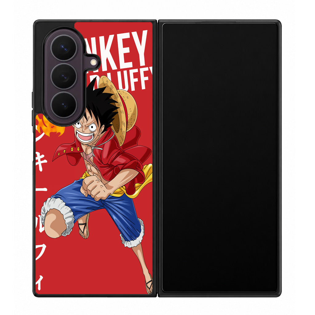 Monkey D Luffy Samsung Galaxy Z Fold 8 Ultra Case