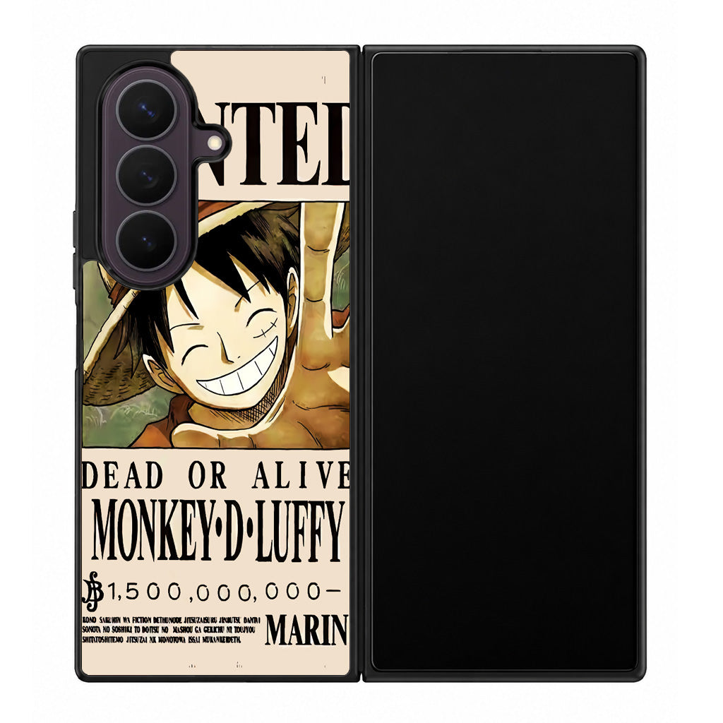 Monkey D Luffy Bounty Samsung Galaxy Z Fold 8 Ultra Case
