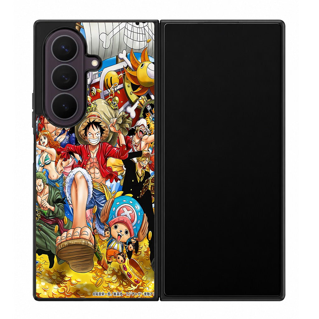 Mugiwara Crew One Piece Samsung Galaxy Z Fold 8 Ultra Case