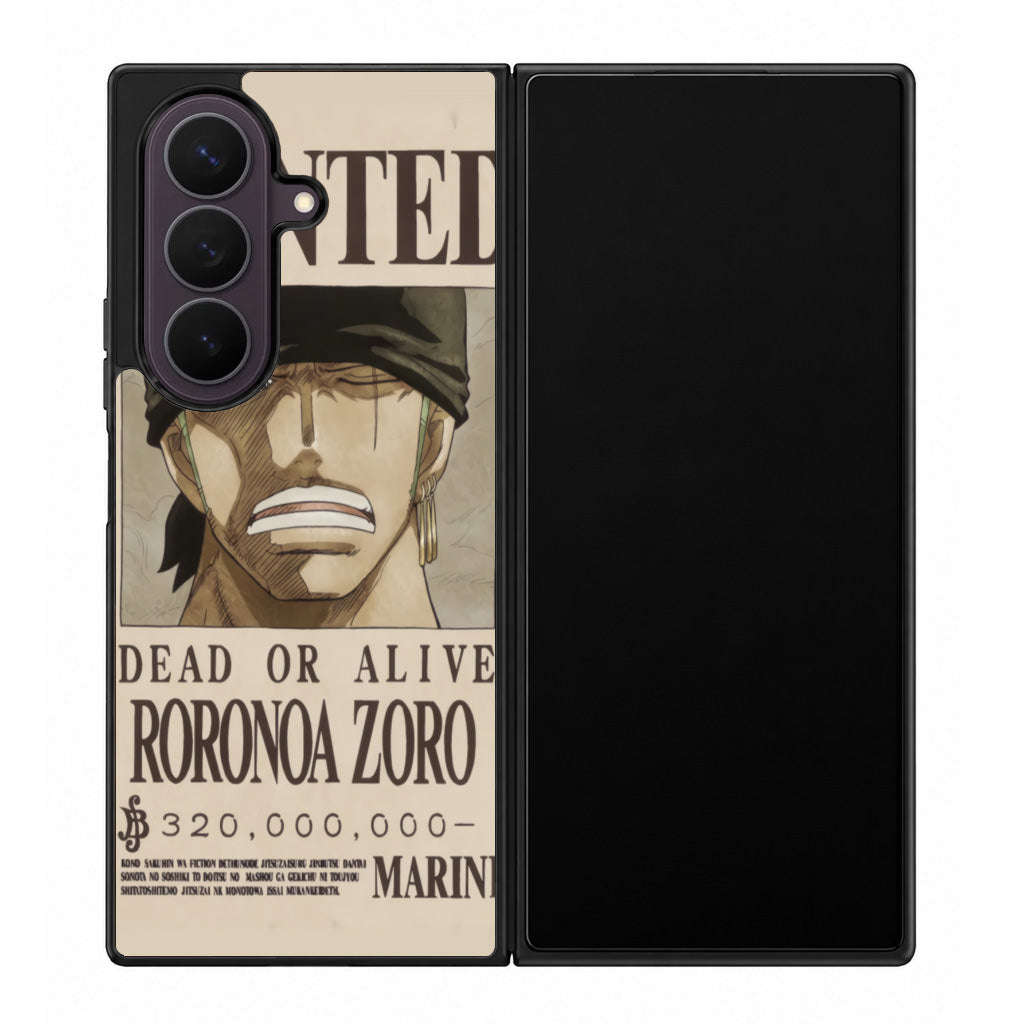 Roronoa Zoro Bounty Samsung Galaxy Z Fold 8 Ultra Case