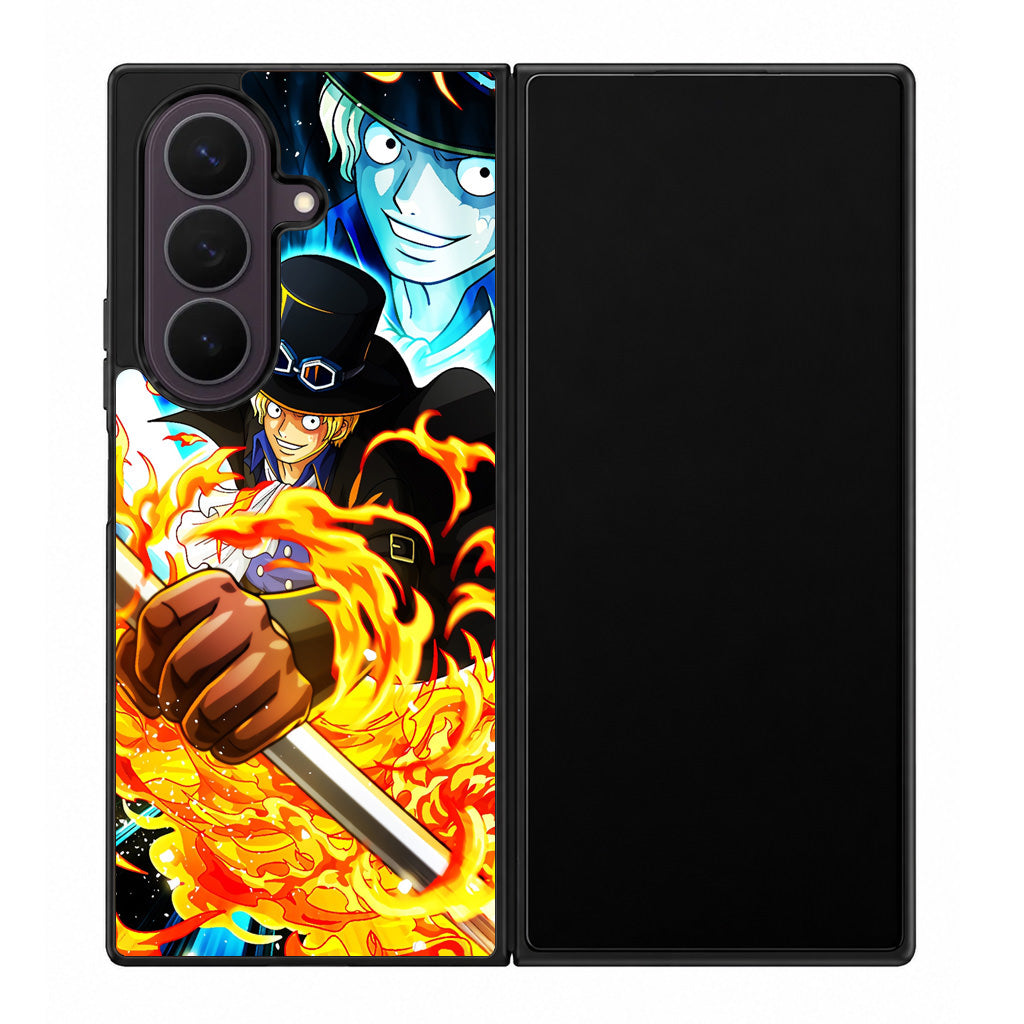 Sabo One Piece Samsung Galaxy Z Fold 8 Ultra Case