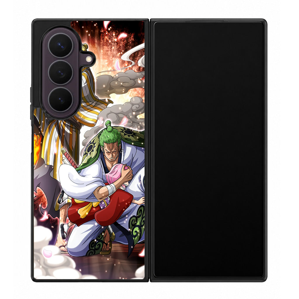 Sanji And Zoro Saving Otoko Samsung Galaxy Z Fold 8 Ultra Case