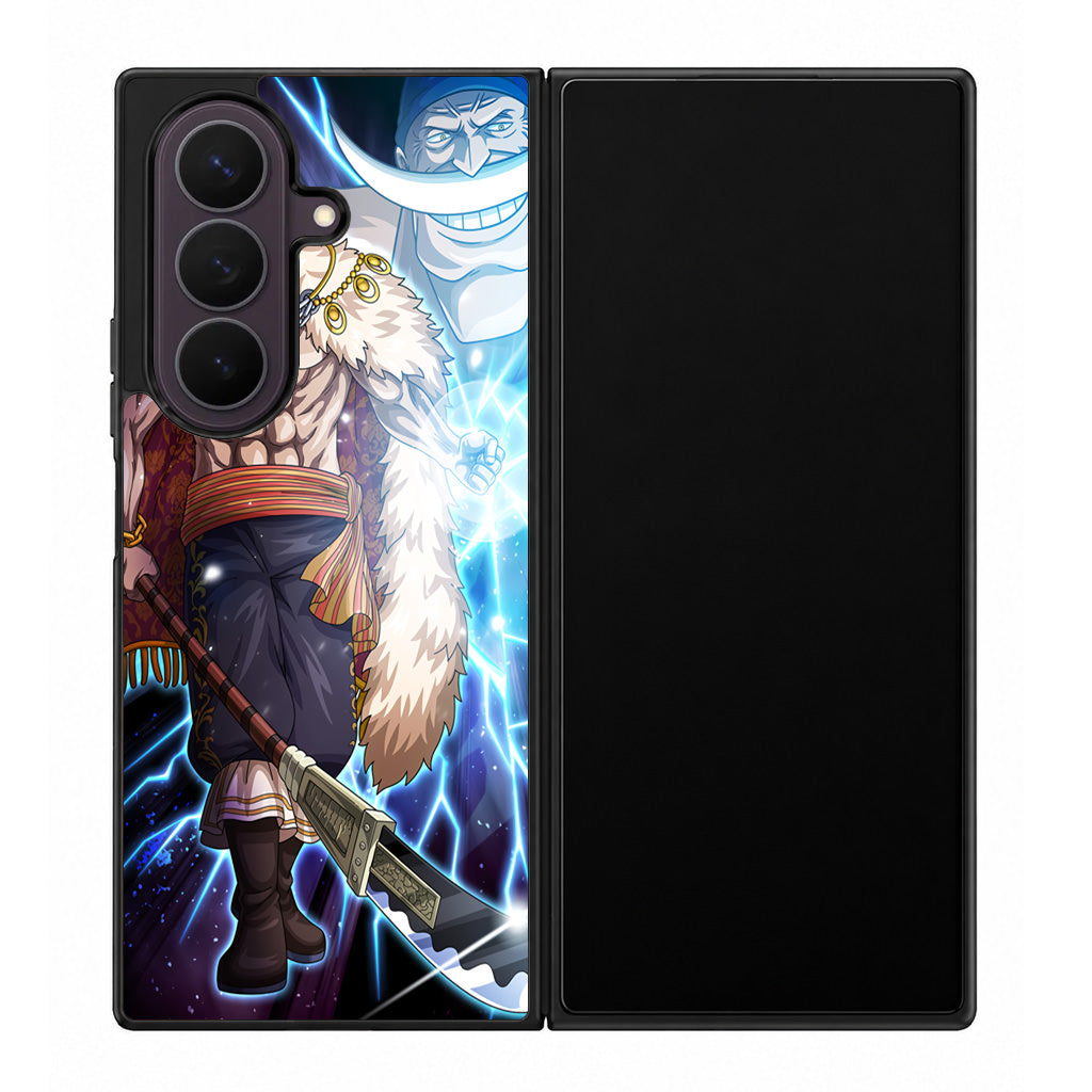Shirohige With Gura Gura Power Samsung Galaxy Z Fold 8 Ultra Case