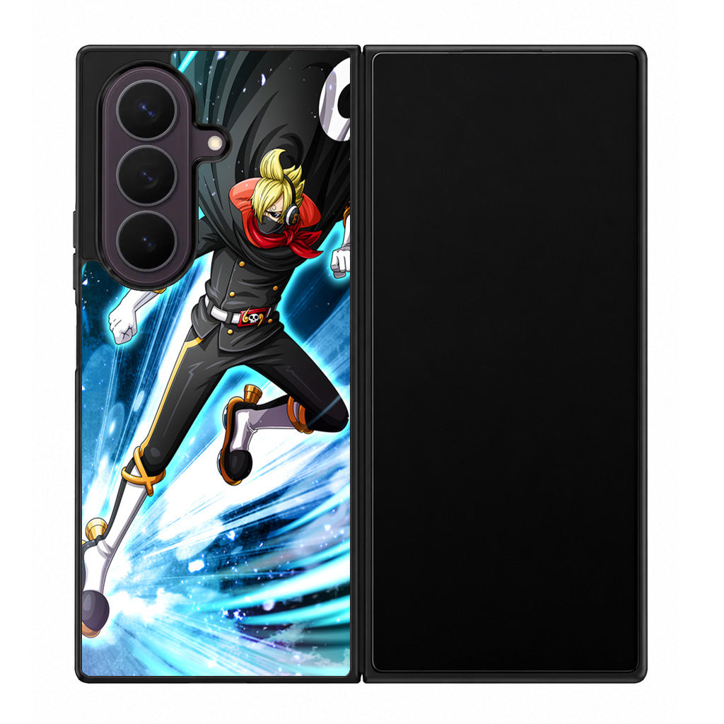 Stealth Black Vinsmoke Sanji Samsung Galaxy Z Fold 8 Ultra Case