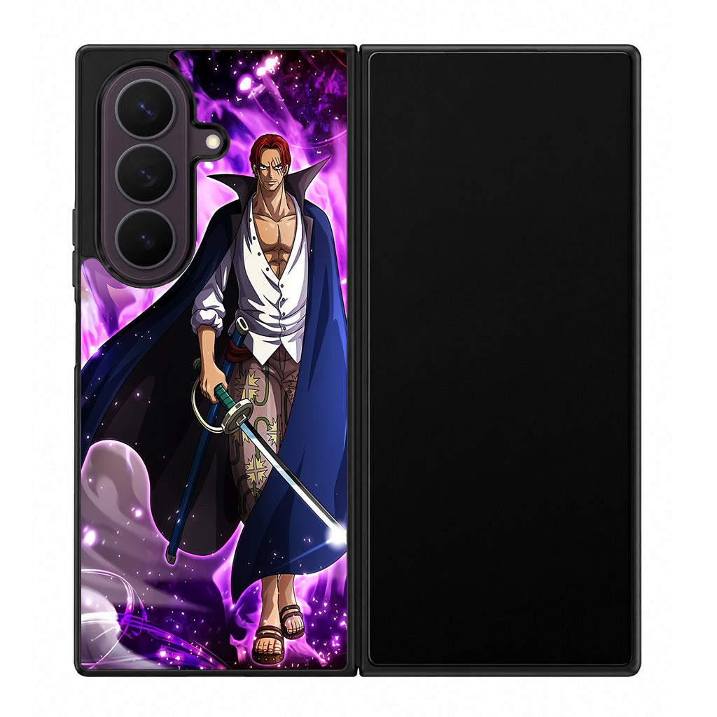 The Emperor Red Hair Shanks Samsung Galaxy Z Fold 8 Ultra Case