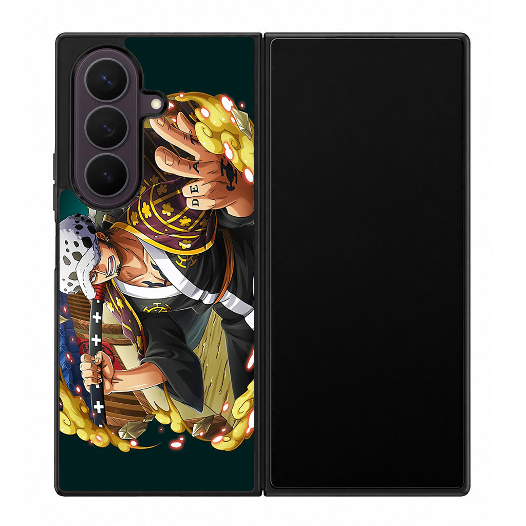 Trafalgar Law In Wano Samsung Galaxy Z Fold 8 Ultra Case