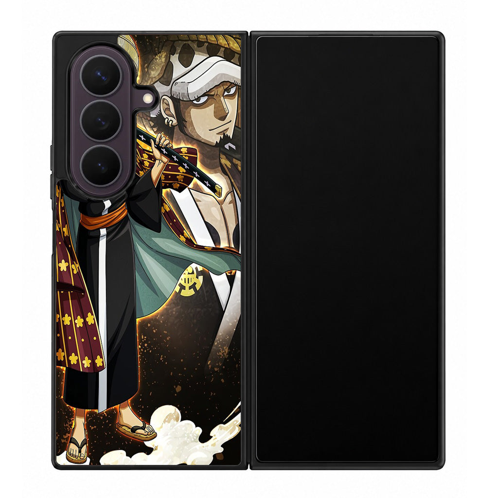 Trafalgar Law Wano Style Samsung Galaxy Z Fold 8 Ultra Case