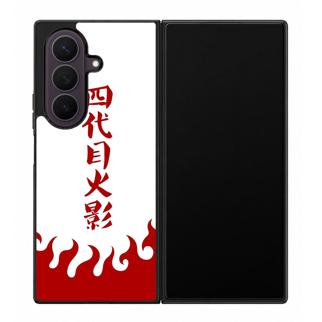 4th Hokage Cloak Samsung Galaxy Z Fold 8 Ultra Case