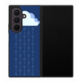 Abstract Binary Minimalist Samsung Galaxy Z Fold 8 Ultra Case