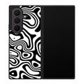 Abstract Black and White Background Samsung Galaxy Z Fold 8 Ultra Case