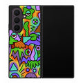 Abstract Colorful Doodle Art Samsung Galaxy Z Fold 8 Ultra Case