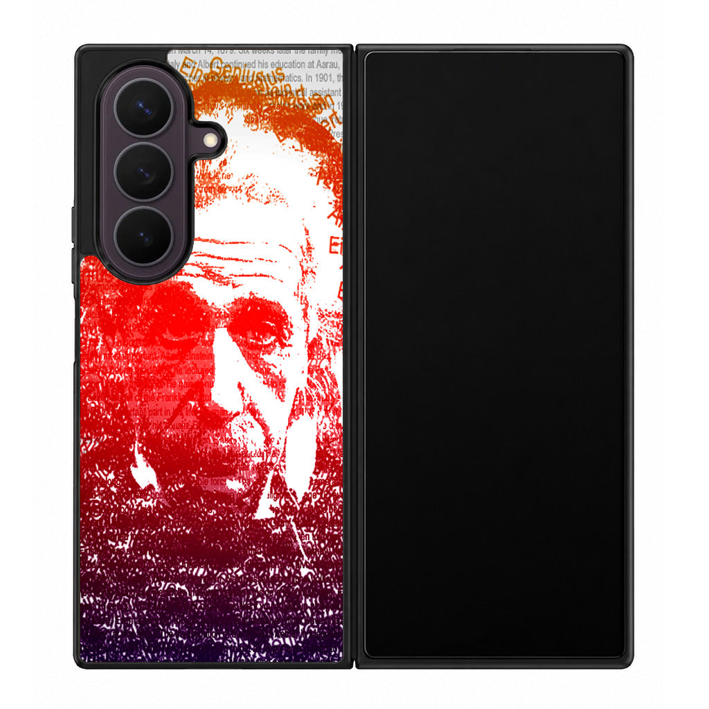 Albert Einstein Art Samsung Galaxy Z Fold 8 Ultra Case