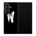 Anonymous Black White Tie Samsung Galaxy Z Fold 8 Ultra Case