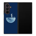 Astronaut Mowing The Moon Samsung Galaxy Z Fold 8 Ultra Case