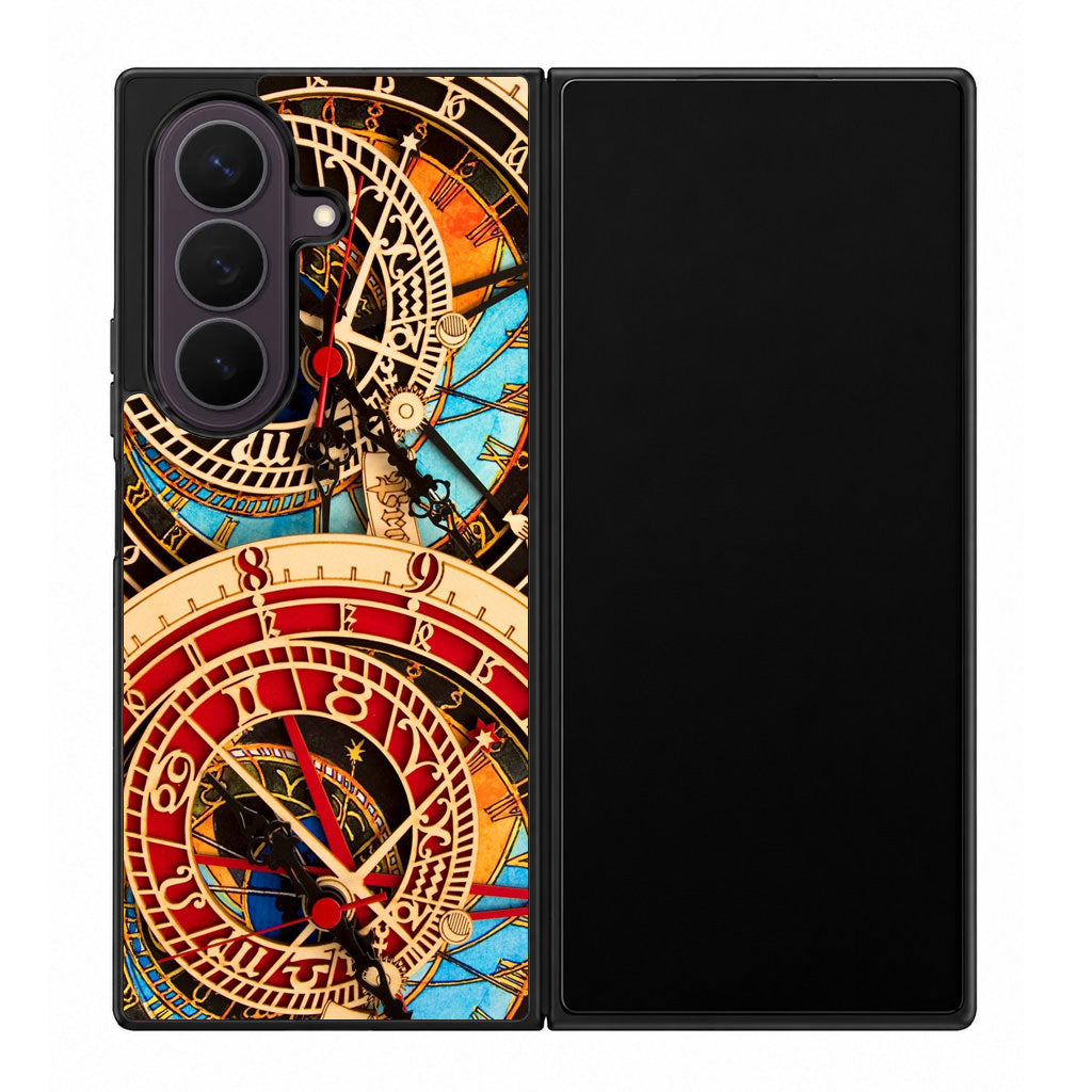 Astronomical Clock Samsung Galaxy Z Fold 8 Ultra Case