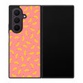 Bananas Fruit Pattern Pink Samsung Galaxy Z Fold 8 Ultra Case