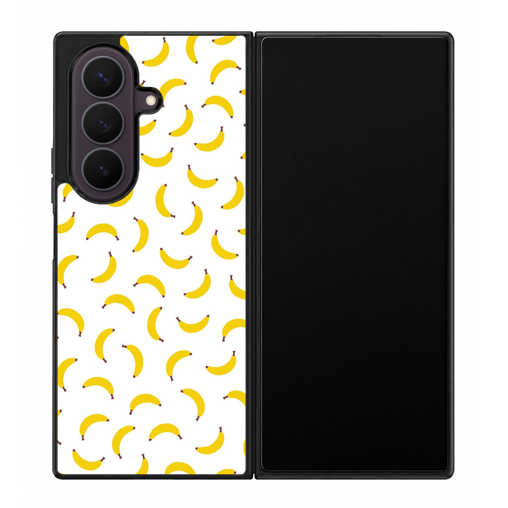 Bananas Fruit Pattern Samsung Galaxy Z Fold 8 Ultra Case