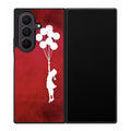 Banksy Girl With Balloons Red Samsung Galaxy Z Fold 8 Ultra Case