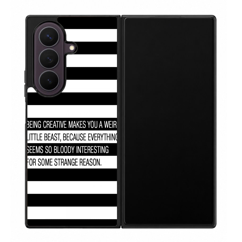 Being Creative Weird Samsung Galaxy Z Fold 8 Ultra Case