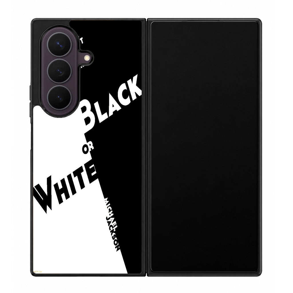 Black Or White Michael Jackson Samsung Galaxy Z Fold 8 Ultra Case
