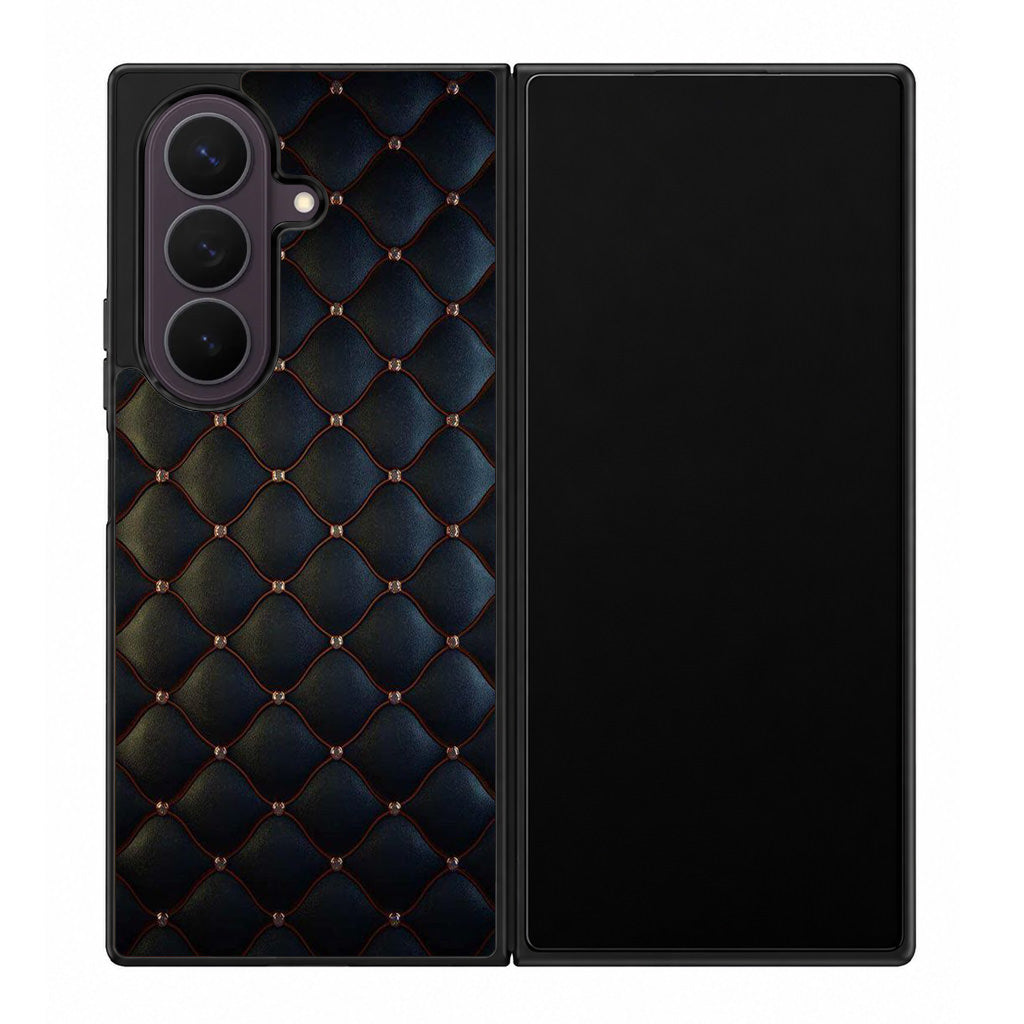Black Royal Pattern Samsung Galaxy Z Fold 8 Ultra Case