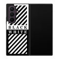 Black White Stripes Samsung Galaxy Z Fold 8 Ultra Case