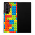 Blocks Rainbow Pattern Samsung Galaxy Z Fold 8 Ultra Case