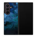 Blue Abstract Art Samsung Galaxy Z Fold 8 Ultra Case