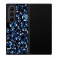 Blue Diamonds Pattern Samsung Galaxy Z Fold 8 Ultra Case