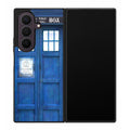Blue Police Call Box Samsung Galaxy Z Fold 8 Ultra Case