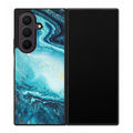 Blue Water Glitter Samsung Galaxy Z Fold 8 Ultra Case