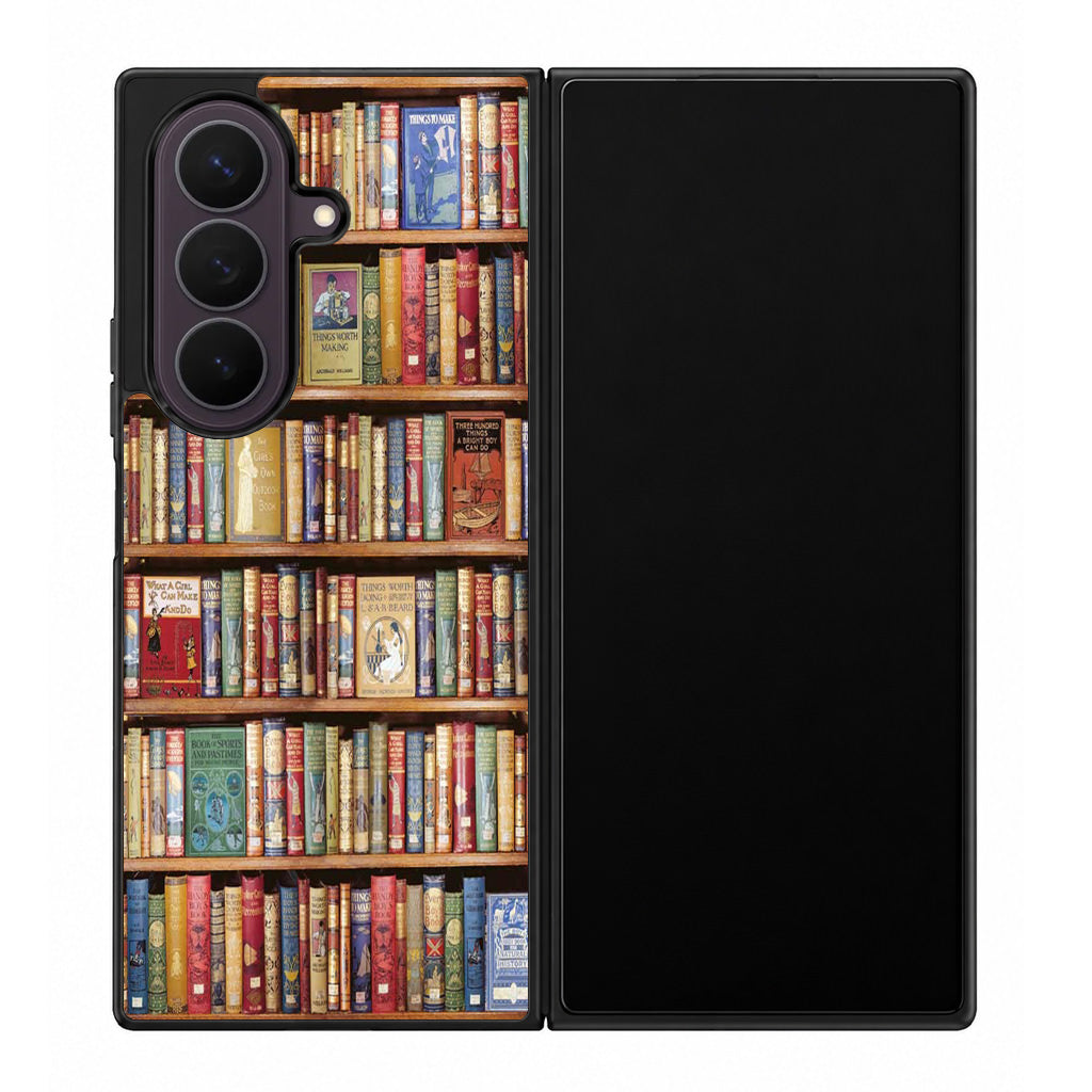Bookshelf Library Samsung Galaxy Z Fold 8 Ultra Case