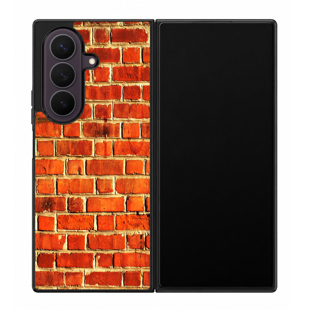 Brick Wall Pattern Samsung Galaxy Z Fold 8 Ultra Case