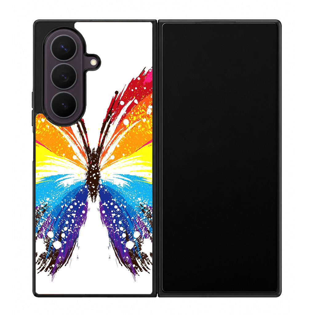 Butterfly Abstract Colorful Samsung Galaxy Z Fold 8 Ultra Case