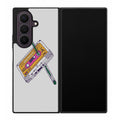 Cassete Tape Old Samsung Galaxy Z Fold 8 Ultra Case