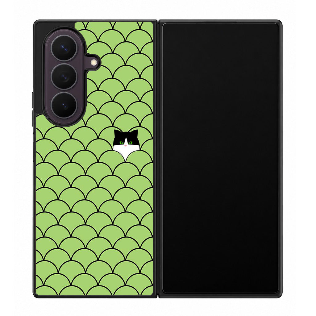 Cat Circles Samsung Galaxy Z Fold 8 Ultra Case