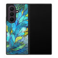 Colorful Art in Blue Samsung Galaxy Z Fold 8 Ultra Case