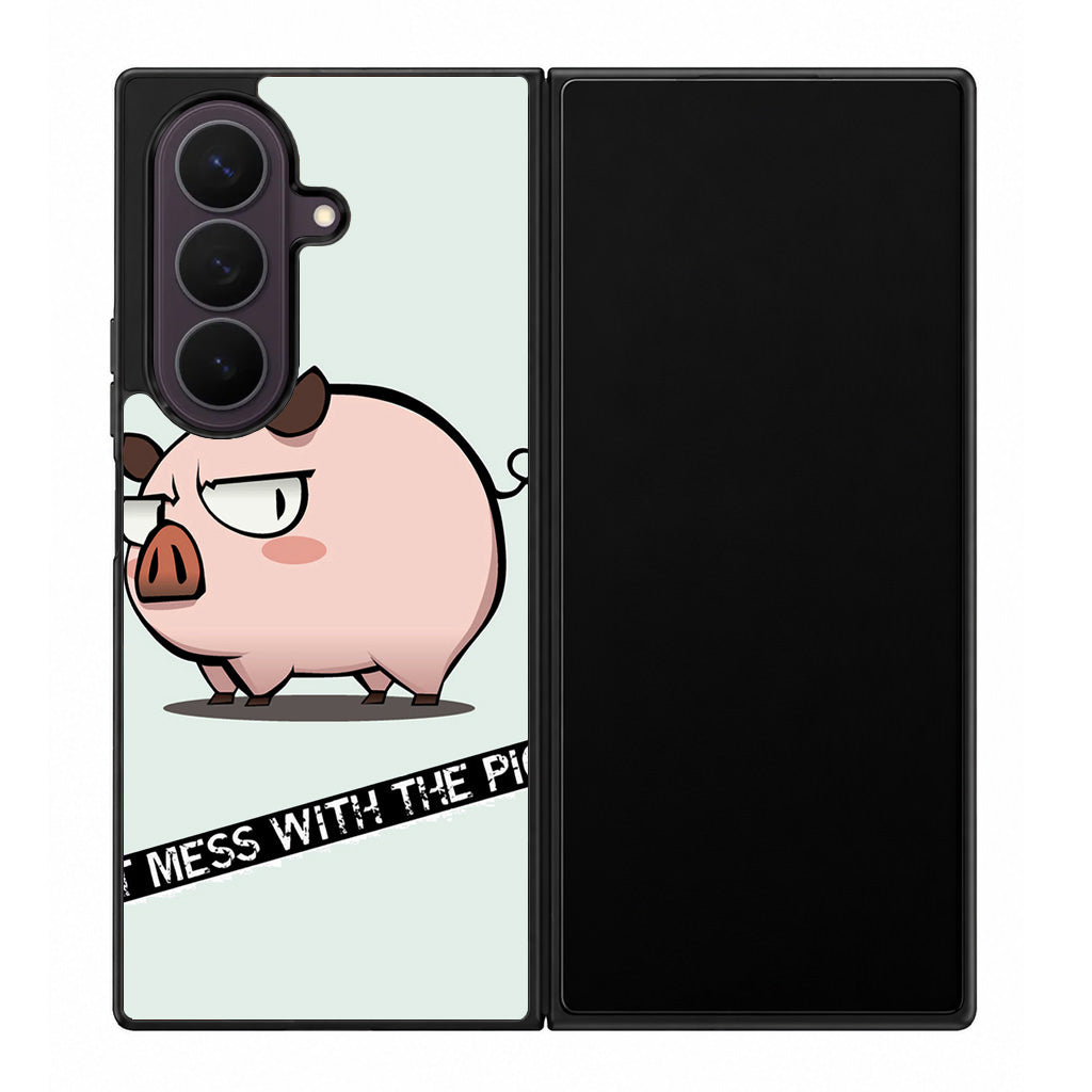 Dont Mess With The Pig Samsung Galaxy Z Fold 8 Ultra Case