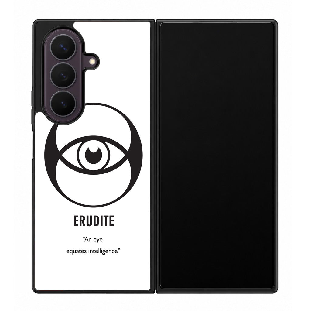 Erudite Divergent Faction Samsung Galaxy Z Fold 8 Ultra Case