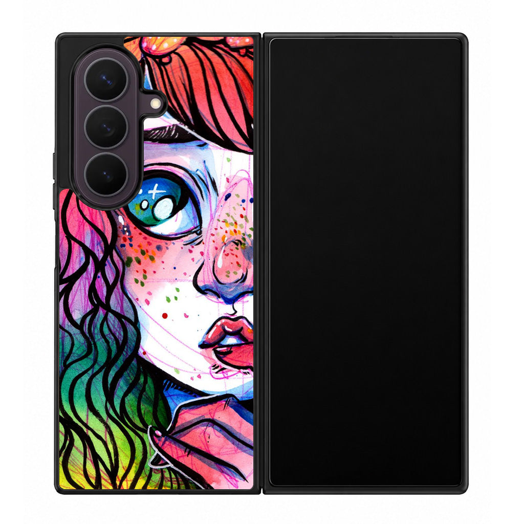 Eyes And Braids Samsung Galaxy Z Fold 8 Ultra Case