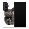 Finger British Shorthair Cat Samsung Galaxy Z Fold 8 Ultra Case