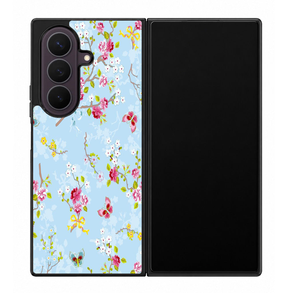 Floral Summer Wind Samsung Galaxy Z Fold 8 Ultra Case