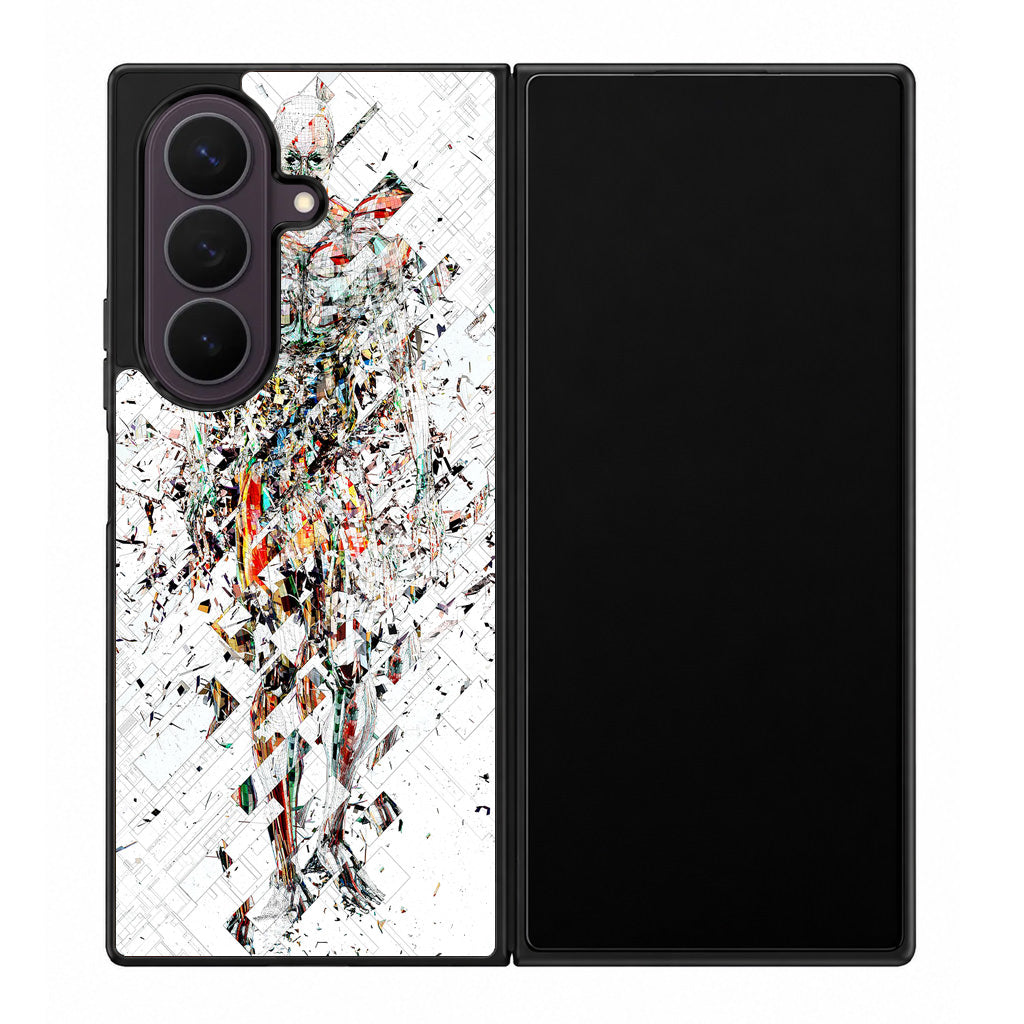 Fragmantacia Art Human Abstract Samsung Galaxy Z Fold 8 Ultra Case