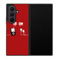 Funny Music Headphones Player Buds Samsung Galaxy Z Fold 8 Ultra Case