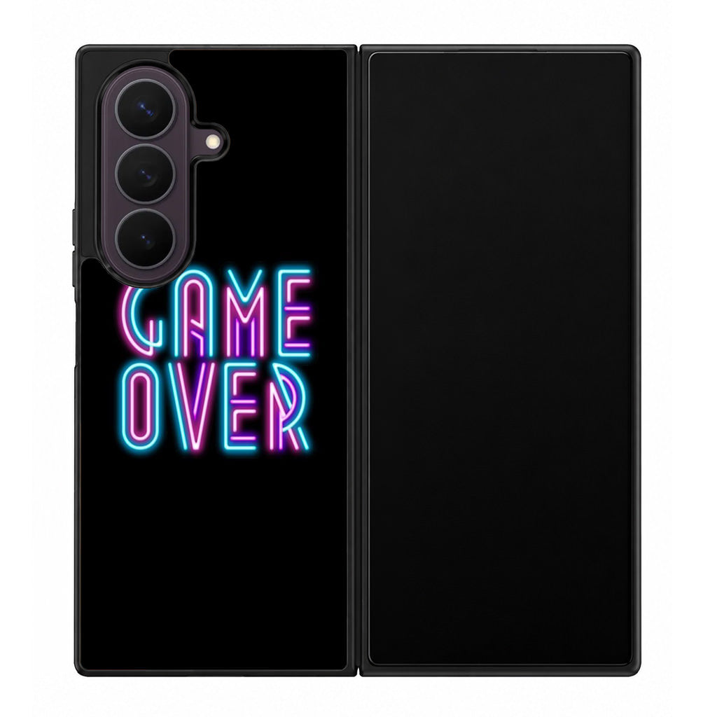 Game Over Neon Samsung Galaxy Z Fold 8 Ultra Case